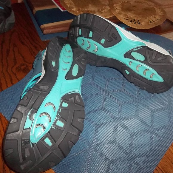 Mountain Warehouse Seaside Womens Drainage Sandals Hook & Loop Fastening Shoes - Picture 4 of 6